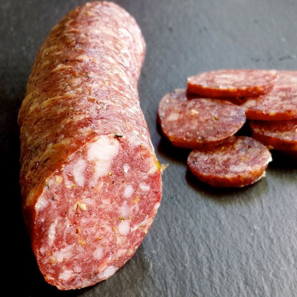 plakjes droge worsten van Broekhuizen & Zn - AbruzzoPikant / Pittige Venkelsalami - Nederland online bestellen
