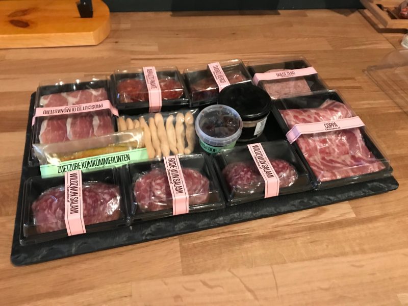 Borrelplateau online bestellen borrelschaal vleeswarenschaal