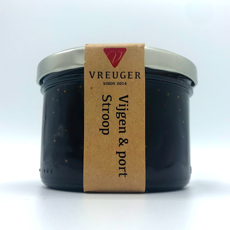 Condimenten tafelganituren tafelzuur Vreuger Vijgen port Stroop