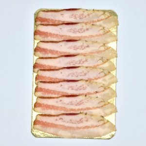 Italiaanse gedroogde vleeswaren Guanciale gedroogd wangspek Franchi Salumi Toscane Italië online bestellen