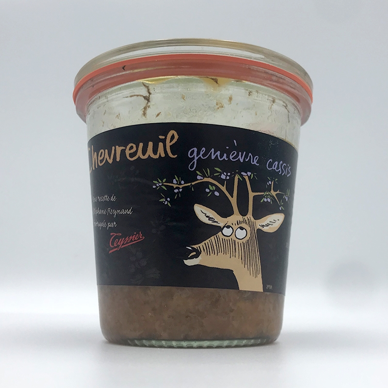 Teyssier Franse Terrine Pate Hert Ree hertenterrine Bosbessen Frankrijk Online kopen