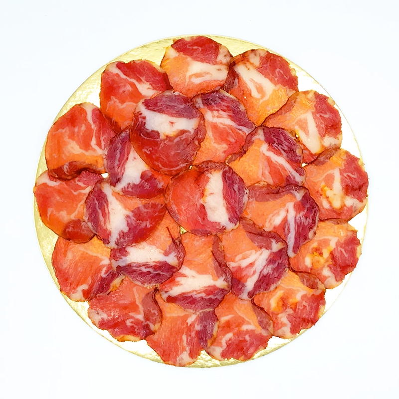 Lomo 100% Iberico de Bellota (Pata Negra) Gedroogde varkenshaas gesneden plakjes online bestellen