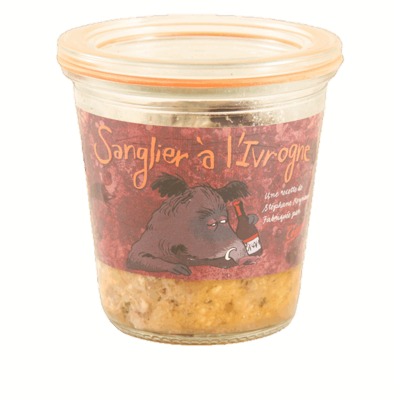 Terrine van Wildzwijn ''de zuiplap''